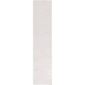 image:imageSAFAVIEH Tahoe Shag Collection Area Rug  9 x 12 Beige Solid Design NonShedding amp Easy Care 12inch Thick Ideal for High Traffic Areas in Living Room Bedroom THO670BSilver
