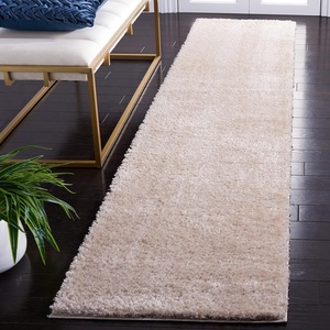 image:imageSAFAVIEH Tahoe Shag Collection Area Rug  9 x 12 Beige Solid Design NonShedding amp Easy Care 12inch Thick Ideal for High Traffic Areas in Living Room Bedroom THO670BBeige