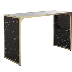image:imageSafavieh Home Kylie Glam Black Marble and Brass Console Table