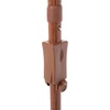 image:imageSAFAVIEH 65ft Outdoor Patio Umbrella Hilo Collection Tiki Brown Button Tilt UV Resistant for Deck Backyard Poolside PAT8512A