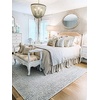 image:imageSAFAVIEH Abstract Collection Accent Rug  2 x 3 Blue amp Ivory Handmade Wool Ideal for High Traffic Areas in Entryway Living Room Bedroom ABT342NBlueIvory