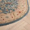 image:imageSAFAVIEH Antiquity Collection Accent Rug  23 x 4 Ivory Handmade Traditional Oriental Wool Ideal for High Traffic Areas in Entryway Living Room Bedroom AT14ABlue