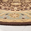 image:imageSAFAVIEH Antiquity Collection Accent Rug  23 x 4 Ivory Handmade Traditional Oriental Wool Ideal for High Traffic Areas in Entryway Living Room Bedroom AT14ABrownGreen