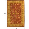 image:imageSAFAVIEH Antiquity Collection Accent Rug  23 x 4 Ivory Handmade Traditional Oriental Wool Ideal for High Traffic Areas in Entryway Living Room Bedroom AT14ARust