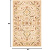 image:imageSAFAVIEH Antiquity Collection Accent Rug  23 x 4 Ivory Handmade Traditional Oriental Wool Ideal for High Traffic Areas in Entryway Living Room Bedroom AT14AIvory