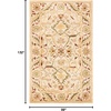 image:imageSAFAVIEH Antiquity Collection Accent Rug  23 x 4 Ivory Handmade Traditional Oriental Wool Ideal for High Traffic Areas in Entryway Living Room Bedroom AT14AIvory