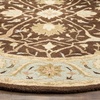 image:imageSAFAVIEH Antiquity Collection Accent Rug  23 x 4 Ivory Handmade Traditional Oriental Wool Ideal for High Traffic Areas in Entryway Living Room Bedroom AT14ABrownGreen