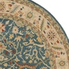 image:imageSAFAVIEH Antiquity Collection Accent Rug  23 x 4 Ivory Handmade Traditional Oriental Wool Ideal for High Traffic Areas in Entryway Living Room Bedroom AT14ABlue