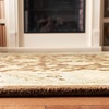 image:imageSAFAVIEH Antiquity Collection Accent Rug  23 x 4 Ivory Handmade Traditional Oriental Wool Ideal for High Traffic Areas in Entryway Living Room Bedroom AT14ABrownGreen