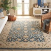 image:imageSAFAVIEH Antiquity Collection Accent Rug  23 x 4 Ivory Handmade Traditional Oriental Wool Ideal for High Traffic Areas in Entryway Living Room Bedroom AT14ABlue