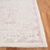 image:imageSAFAVIEH Area Rug 8x10  Ebony Collection  Large  Pink amp Ivory Handmade Wool Ideal for Living Room Bedroom Office Dining Space EBN102UPinkIvory