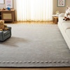 image:imageSAFAVIEH Area Rug 8x10  Kids Collection  Large  Pink Handmade Wool Polka Dot Border Pattern Ideal for Bedroom Playroom Nursery Boys amp Girls Room SFK802UGrey