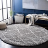 image:imageSAFAVIEH Area Rug 8x10  Pro Luxe Shag Collection  Large  Ivory amp Light Grey Tassel Design NonShedding amp Easy Cleaning Plush Thick Pile Ideal for Living Room Bedroom Dining Space PLX436AGreyIvory