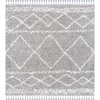image:imageSAFAVIEH Area Rug 8x10  Pro Luxe Shag Collection  Large  Ivory amp Light Grey Tassel Design NonShedding amp Easy Cleaning Plush Thick Pile Ideal for Living Room Bedroom Dining Space PLX436AGreyIvory