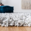 image:imageSAFAVIEH Area Rug 8x10  Pro Luxe Shag Collection  Large  Ivory amp Light Grey Tassel Design NonShedding amp Easy Cleaning Plush Thick Pile Ideal for Living Room Bedroom Dining Space PLX436AGreyIvory