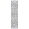 image:imageSAFAVIEH Area Rug 8x10  Pro Luxe Shag Collection  Large  Ivory amp Light Grey Tassel Design NonShedding amp Easy Cleaning Plush Thick Pile Ideal for Living Room Bedroom Dining Space PLX436AGreyIvory