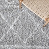 image:imageSAFAVIEH Area Rug 8x10  Pro Luxe Shag Collection  Large  Ivory amp Light Grey Tassel Design NonShedding amp Easy Cleaning Plush Thick Pile Ideal for Living Room Bedroom Dining Space PLX436AGreyIvory