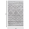 image:imageSAFAVIEH Area Rug 8x10  Pro Luxe Shag Collection  Large  Ivory amp Light Grey Tassel Design NonShedding amp Easy Cleaning Plush Thick Pile Ideal for Living Room Bedroom Dining Space PLX436AGreyIvory