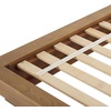 image:imageSAFAVIEH Couture Collection  Celsia Natural Wood King Bed Frame Platform Design No Box Spring Needed BSC2002AKNatural