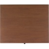 image:imageSAFAVIEH Couture Collection  Trever Walnut amp Black Wood 3 Drawer Nightstand Modern Bedside Table with Storage Fully Assembled Bedroom Furniture SFV7723AWalnutBlack
