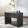 image:imageSAFAVIEH Couture Collection Darnell Black 1Drawer Accent Table Nightstand Fully AssembledBlack