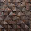 image:imageSAFAVIEH Couture Home Collection Zinnia Walnut Brown Wooden Platform King BedWalnut
