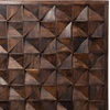 image:imageSAFAVIEH Couture Home Collection Zinnia Walnut Brown Wooden Platform King BedWalnut