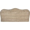 image:imageSAFAVIEH Furniture  Imelda Rattan Queen Headboard  WhiteWashed  Rattan  Coastal Woven Design  Ideal for Bedroom SEA8027BQGray