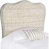 image:imageSAFAVIEH Furniture  Imelda Rattan Queen Headboard  WhiteWashed  Rattan  Coastal Woven Design  Ideal for Bedroom SEA8027BQWhite Washed