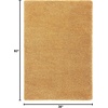 image:imageSAFAVIEH Hudson Shag Collection Accent Rug  2 x 3 Gold Modern Solid Design NonShedding amp Easy Care 2inch Thick Ideal for High Traffic Areas in Entryway Living Room Bedroom SGH220DGold