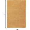 image:imageSAFAVIEH Hudson Shag Collection Accent Rug  2 x 3 Gold Modern Solid Design NonShedding amp Easy Care 2inch Thick Ideal for High Traffic Areas in Entryway Living Room Bedroom SGH220DGold