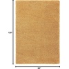 image:imageSAFAVIEH Hudson Shag Collection Accent Rug  2 x 3 Gold Modern Solid Design NonShedding amp Easy Care 2inch Thick Ideal for High Traffic Areas in Entryway Living Room Bedroom SGH220DGold