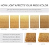 image:imageSAFAVIEH Hudson Shag Collection Accent Rug  2 x 3 Gold Modern Solid Design NonShedding amp Easy Care 2inch Thick Ideal for High Traffic Areas in Entryway Living Room Bedroom SGH220DGold