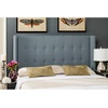 image:imageSAFAVIEH Mercer Collection Damon Sky Blue Winged Headboard FullBlue