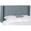 image:imageSAFAVIEH Mercer Collection Damon Sky Blue Winged Headboard FullBlue