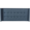 image:imageSAFAVIEH Mercer Collection Damon Sky Blue Winged Headboard FullBlue