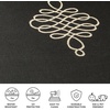 image:imageSAFAVIEH Washable Rug Outdoor Courtyard Collection  27 x 5 Black amp Cream NonShedding amp Easy Cleaning Ideal for Patio Backyard Mudroom CY678826