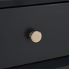 image:imageSafavieh American Homes Collection Siobhan Black Accent TableNavy