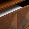 image:imageSafavieh Couture Home Patty Modern Black 2drawer NightstandNatural