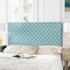 image:imageSafavieh Headboard Queen WheatPale BlueBlueWhite