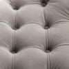 image:imageSafavieh Home Collection Eugenie Pale Taupe and Gold Tufted Velvet Acrylic BenchPale Taupe  Gold