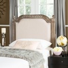 image:imageSafavieh Home Collection Tufted Linen Rustic Antique Beige Headboard TwinBeige  Rustic Oak