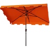image:imageSafavieh PAT8300A Outdoor Zimmerman Navy and White 66 x 10 Rectangle Market UV Protected UmbrellaOrangeWhite