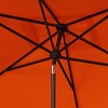 image:imageSafavieh PAT8300A Outdoor Zimmerman Navy and White 66 x 10 Rectangle Market UV Protected UmbrellaOrangeWhite