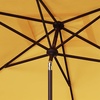 image:imageSafavieh PAT8300A Outdoor Zimmerman Navy and White 66 x 10 Rectangle Market UV Protected UmbrellaYellowWhite
