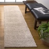 image:imageSafavieh Penelope Shag Collection Area Rug  53 x 76 Ivory Geometric Design Ideal for High Traffic Areas in Living Room Bedroom Dining PNL540ABeige