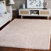 image:imageSafavieh Penelope Shag Collection Area Rug  53 x 76 Ivory Geometric Design Ideal for High Traffic Areas in Living Room Bedroom Dining PNL540ABeige