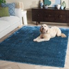 image:imageSafavieh Penelope Shag Collection Area Rug  53 x 76 Ivory Geometric Design Ideal for High Traffic Areas in Living Room Bedroom Dining PNL540ANavy