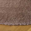 image:imageSafavieh Penelope Shag Collection Area Rug  53 x 76 Ivory Geometric Design Ideal for High Traffic Areas in Living Room Bedroom Dining PNL540ATaupe