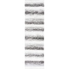 image:imageSAFAVIEH Area Rug 8x10  Berber Shag Collection  Large  Light Grey amp Grey Modern Stripe Design NonShedding amp Easy Cleaning Plush Thick Pile Ideal for Living Room Bedroom Dining BER561FLight GreyGrey
